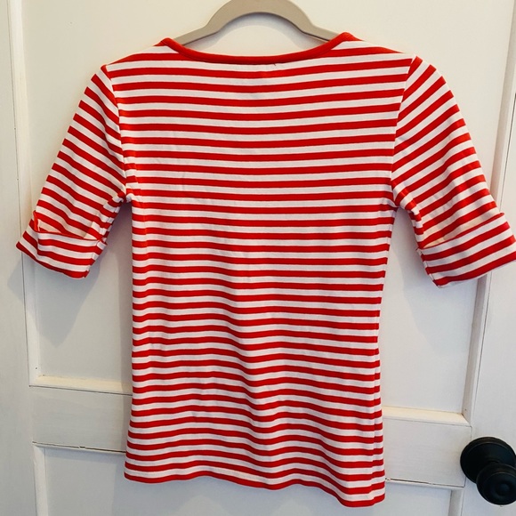 Lauren Ralph Lauren Striped Nautical Top - Picture 2 of 6